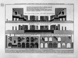 Split, que muestra la escena frente al edificio y las escaleras Split, que muestra la escena frente al edificio y las escaleras