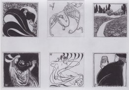 Viñetas para el catálogo Secessionausstellung, 1898 Viñetas para el catálogo Secessionausstellung, 1898