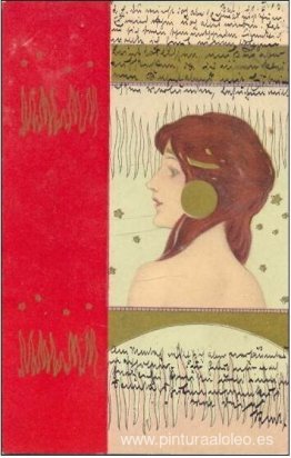 Caras de niñas con borde rojo. Caras de niñas con borde rojo.