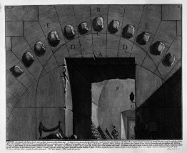 Las antigüedades romanas, t. 4, lámina XI. Vista de los cimiento Las antigüedades romanas, t. 4, lámina XI. Vista de los cimiento