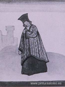 Boceto de vestuario para "Snow Maiden" Boceto de vestuario para "Snow Maiden"