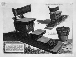 Silla curule de mármol encontrada en los Rostra del Foro Romano Silla curule de mármol encontrada en los Rostra del Foro Romano