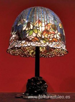 Lámpara de mesa Pond Lily (modelo nº 344) Lámpara de mesa Pond Lily (modelo nº 344)