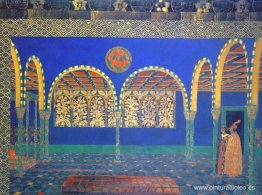 Le martyre de Saint Sebastien acto I escenografía Le martyre de Saint Sebastien acto I escenografía