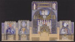 Iglesia del Espíritu Santo en Düsseldorf, diseño para el muro de Iglesia del Espíritu Santo en Düsseldorf, diseño para el muro de