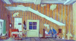 Escenografía para la comedia "Revisor" de Gogol Escenografía para la comedia "Revisor" de Gogol