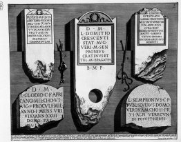 Las antigüedades romanas, t. 2, Lámina L. Inscripciones de `sold Las antigüedades romanas, t. 2, Lámina L. Inscripciones de `sold