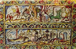 Bova el príncipe'. Boceto de un cuadro. Bova el príncipe'. Boceto de un cuadro.