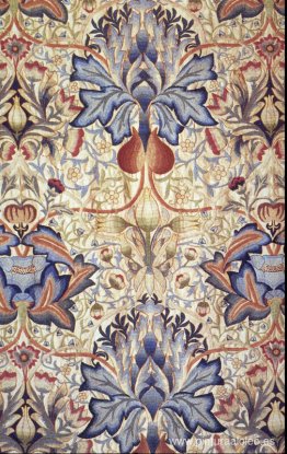 Panel bordado de acanto. Panel bordado de acanto.