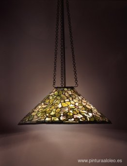 Pantalla colgante. Diseño de cornejo Pantalla colgante. Diseño de cornejo