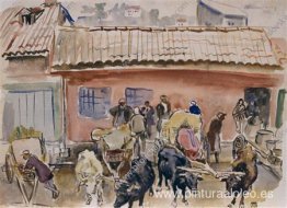 Kutaisi. Mercado de la uva. Kutaisi. Mercado de la uva.