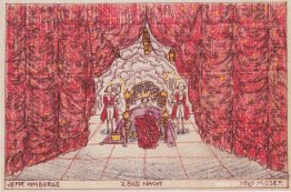 Escenografía para 'Jeep desde la montaña' de Louis Holzberg, eta Escenografía para 'Jeep desde la montaña' de Louis Holzberg, eta