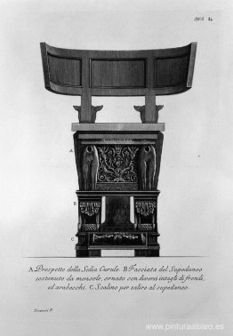 Otra afirmación de la cátedra curul, ya ilustrada en los cuadros Otra afirmación de la cátedra curul, ya ilustrada en los cuadros