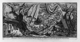 Trofeo de Augusto existente en la Plaza del Capitolio retirado d Trofeo de Augusto existente en la Plaza del Capitolio retirado d