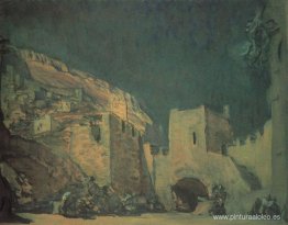 Escenografía para la Ópera "Judith" de Alexander Serov Escenografía para la Ópera "Judith" de Alexander Serov