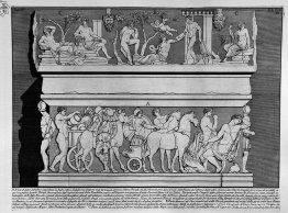 Las antigüedades romanas, t. 2, lámina XXXIV. Gran urna de mármo Las antigüedades romanas, t. 2, lámina XXXIV. Gran urna de mármo