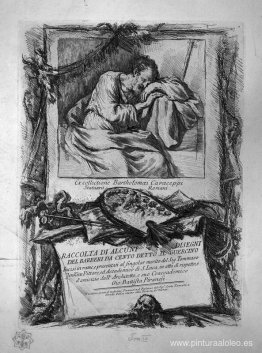 Portada: Colección de varios dibujos grabados según Barbieri da Portada: Colección de varios dibujos grabados según Barbieri da