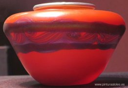 florero de cristal florero de cristal