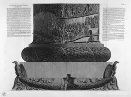 Pedestal y base de la columna de Trajano Pedestal y base de la columna de Trajano