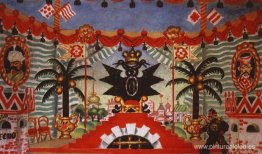 Palacio, boceto de la obra de E. Zamyatin, 'La pulga' Palacio, boceto de la obra de E. Zamyatin, 'La pulga'