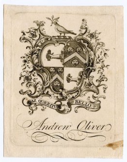 Ex libris de Andrew Oliver Ex libris de Andrew Oliver