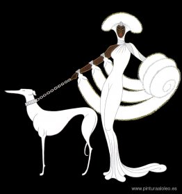 En el teatro, ébano y blanco. En el teatro, ébano y blanco.