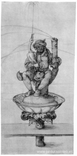 Ganso Bauer con figura de fuente Ganso Bauer con figura de fuente