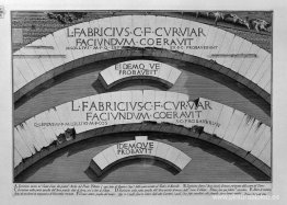 Las antigüedades romanas, t. 4, lámina XVII. Vista del Puente de Las antigüedades romanas, t. 4, lámina XVII. Vista del Puente de