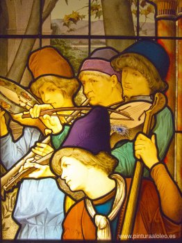 Detalle de danza de fiançailles Detalle de danza de fiançailles