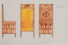 Anteproyectos para la sala de desayunos del apartamento Silla al Anteproyectos para la sala de desayunos del apartamento Silla al