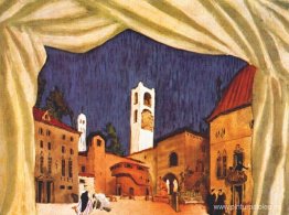 "Les femmes de bonne humeur" - escenografía "Les femmes de bonne humeur" - escenografía