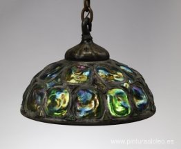 Pantalla de cúpula con espalda de tortuga Pantalla de cúpula con espalda de tortuga