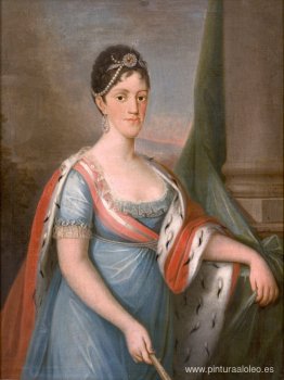 Retrato de D. Carlota Joaquina, Reina de Portugal Retrato de D. Carlota Joaquina, Reina de Portugal