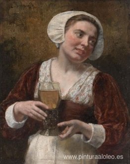 una mujer joven con una copa de vino una mujer joven con una copa de vino