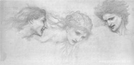 Estudio para la máscara de Cupido Estudio para la máscara de Cupido