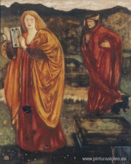 Merlín y Nimue Merlín y Nimue