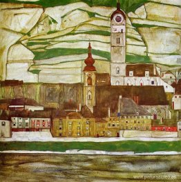 Stein en el Danubio, visto desde el sur Stein en el Danubio, visto desde el sur