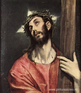 Cristo cargando la cruz. Cristo cargando la cruz.
