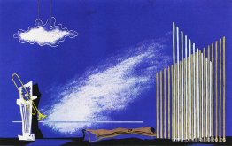 La salamandra, bozzetto di scena La salamandra, bozzetto di scena