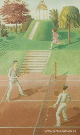 Tenis (tríptico, panel central) Tenis (tríptico, panel central)