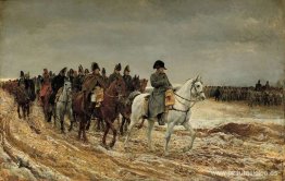 1814. Campagne de France (Napoleón y su personal regresando de S 1814. Campagne de France (Napoleón y su personal regresando de S