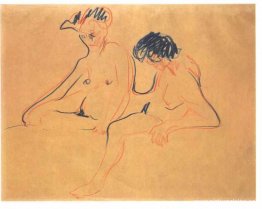 Dos desnudos femeninos Dos desnudos femeninos
