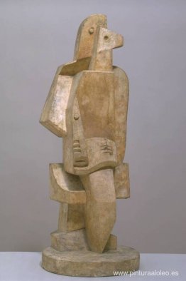 Hombre sentado con clarinete I Hombre sentado con clarinete I