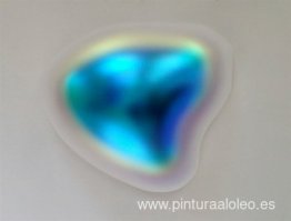 Glo-Pod Triángulo Líquido (Azul Verde) Glo-Pod Triángulo Líquido (Azul Verde)