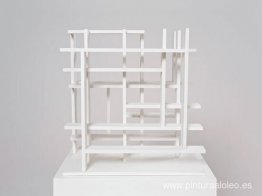 Pequeña escultura blanca Pequeña escultura blanca