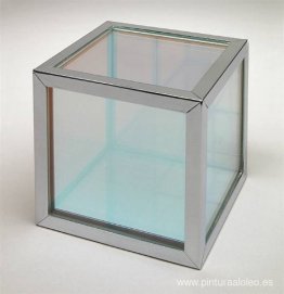 Sin título (Cubo iridiscente) Sin título (Cubo iridiscente)