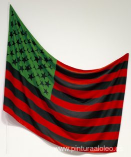 Bandera afroamericana Bandera afroamericana