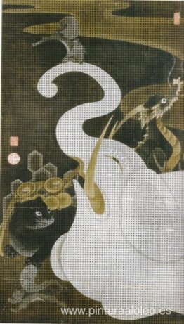 Elefante blanco y animales. Elefante blanco y animales.