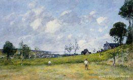 La cosecha cerca de Trouville La cosecha cerca de Trouville