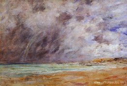 El Havre. Cielos tormentosos sobre la ría. El Havre. Cielos tormentosos sobre la ría.